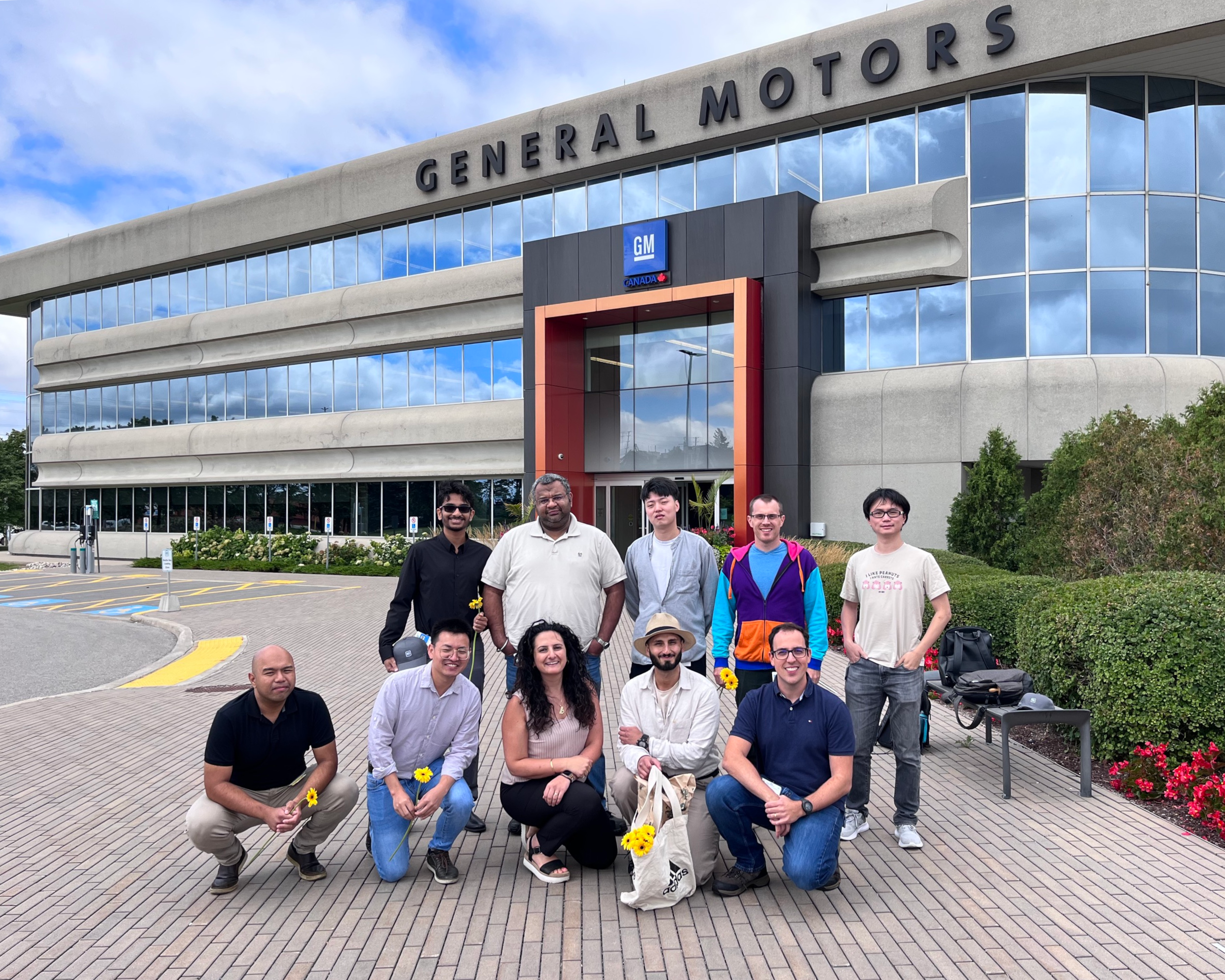 My wonderful cowerkers in General Motors